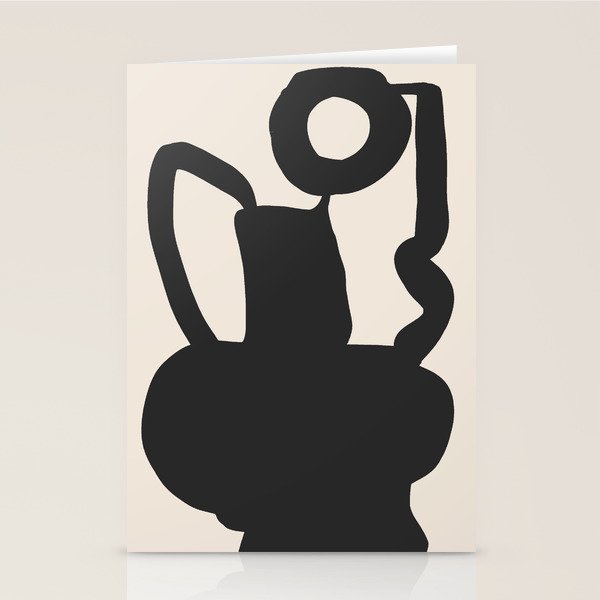 Abstract Art Vase 28 Stationery Card Gallery Image 1