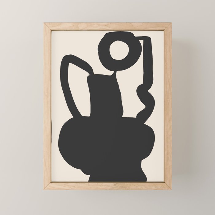 Abstract Art Vase 28 Mini Art Print Gallery Image 1