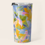 Watercolor Blooms #1 Travel Mug Gallery Image 3