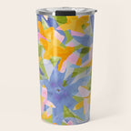 Watercolor Blooms #1 Travel Mug Gallery Image 1