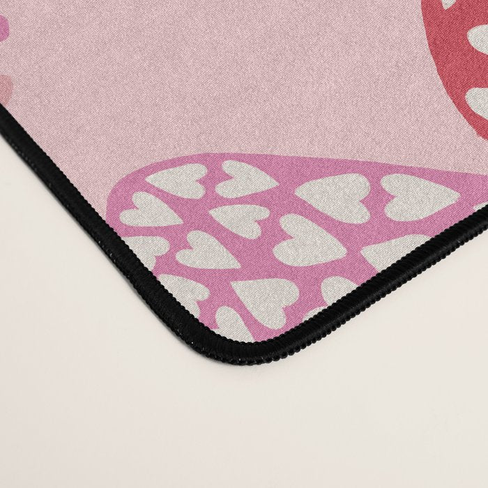 Valentine Mushrooms Desk Mat Gallery Image 4