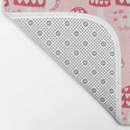 Valentine Mushrooms Bath Mat Gallery Image 2