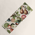 Fruitful Florals, Vintage Prints Food Yoga Mat Gallery Image 1