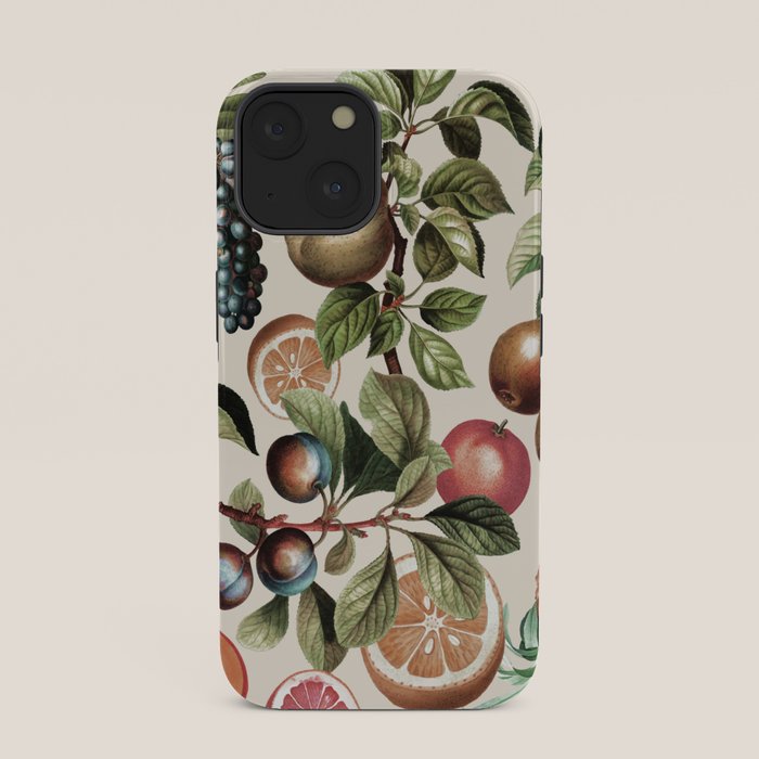 Fruitful Florals, Vintage Prints Food iPhone Case Gallery Image 33