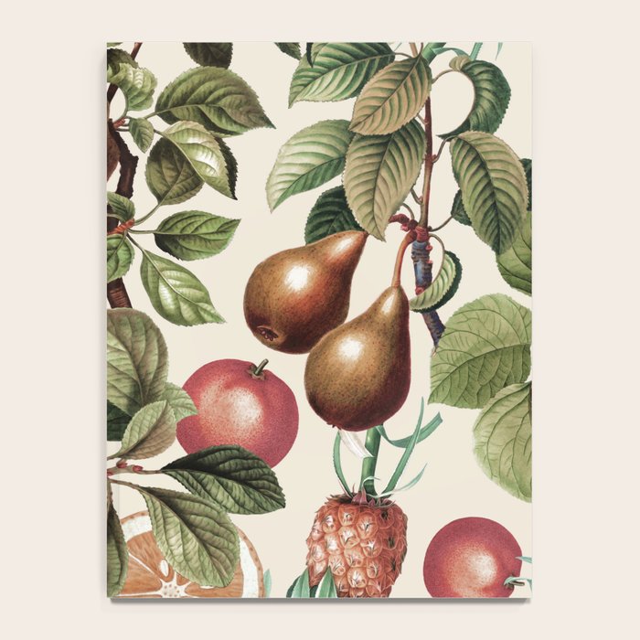 Fruitful Florals, Vintage Prints Food Notebook Gallery Image 4