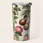 Fruitful Florals, Vintage Prints Food Travel Mug Gallery Image 2