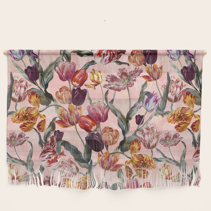 Magic Tulips Pattern III Wall Hanging Gallery Image 1
