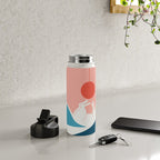 Cat Landscape 4 Water Bottle Gallery Image 4