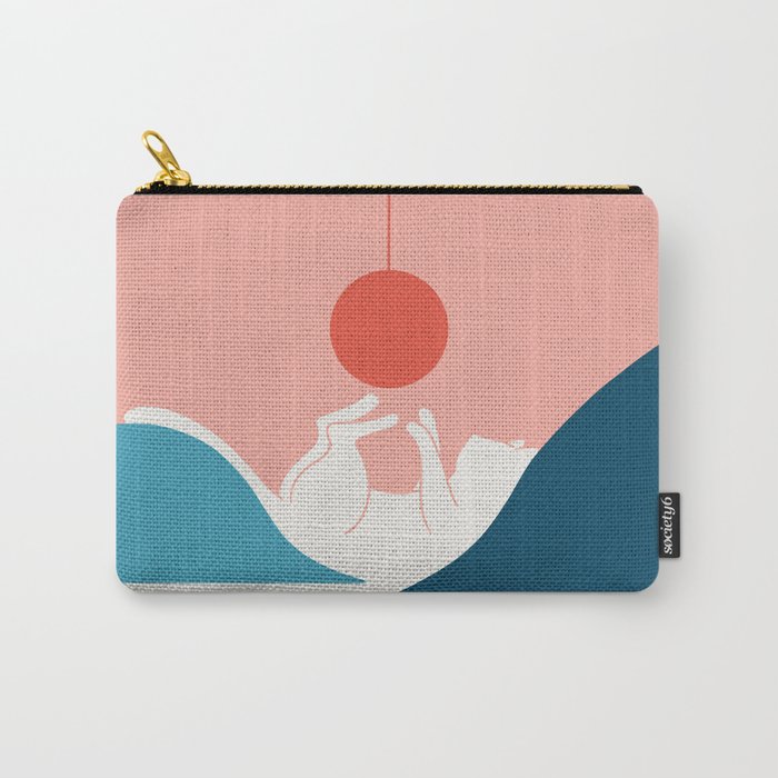 Cat Landscape 4 Carry All Pouch Gallery Image 1
