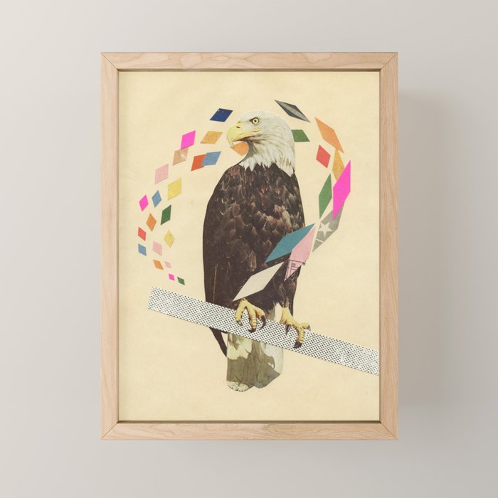 The Eagle Has Landed Mini Art Print Gallery Image 1