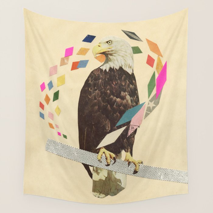 The Eagle Has Landed Wall Tapestry Gallery Image 1