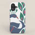 paper fish peacock iPhone Case Gallery Image 1