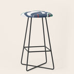 paper fish peacock Stool Gallery Image 1