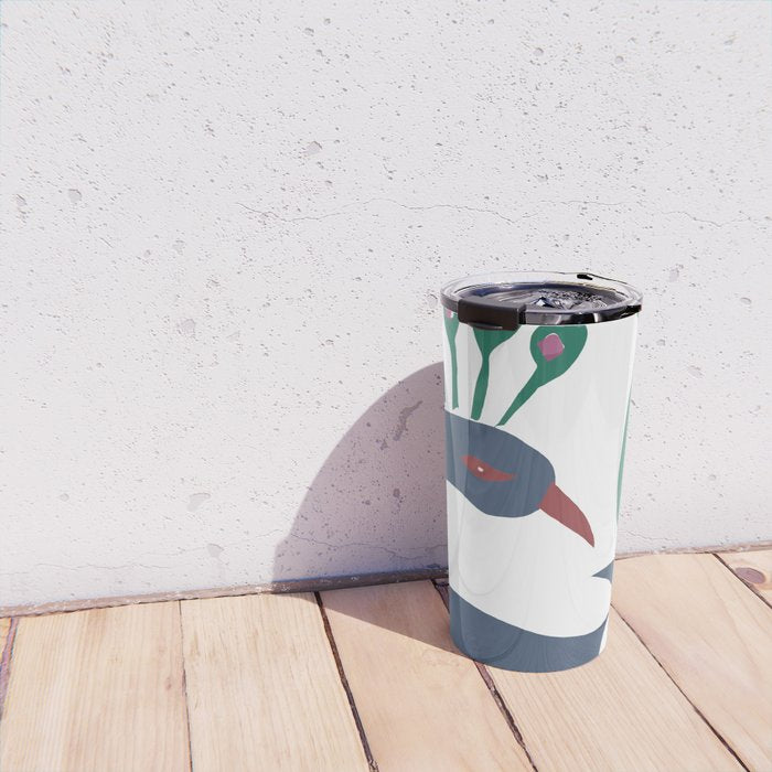 paper fish peacock Travel Mug Gallery Image 4