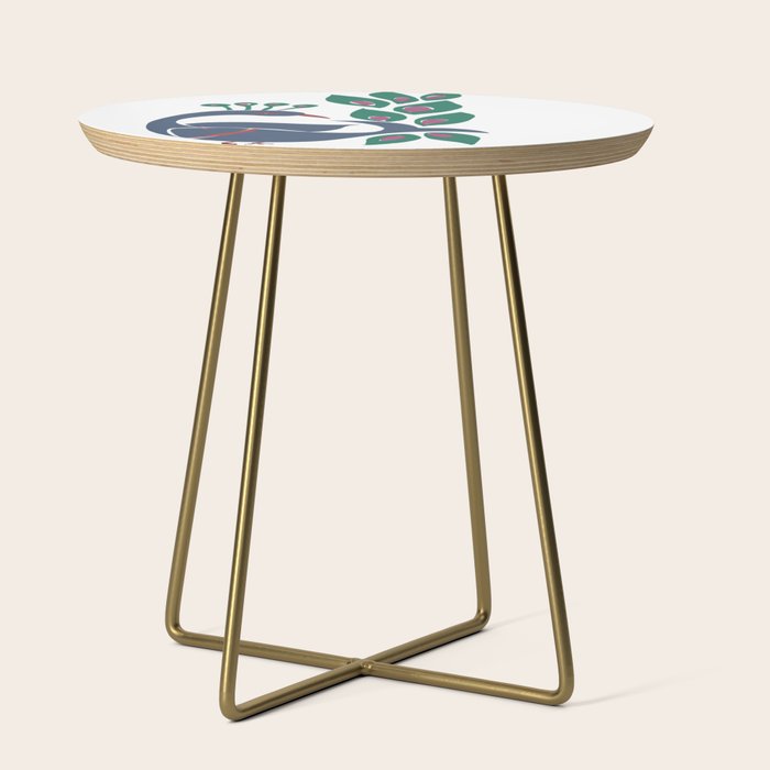 paper fish peacock Side Table Gallery Image 1