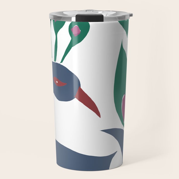 paper fish peacock Travel Mug Gallery Image 1