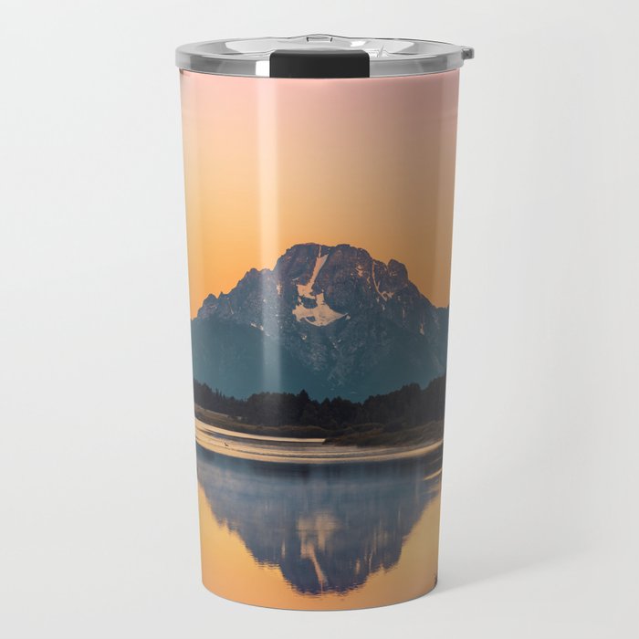 Sunrise In The Rockies - Grand Teton National Park Travel Mug Gallery Image 1