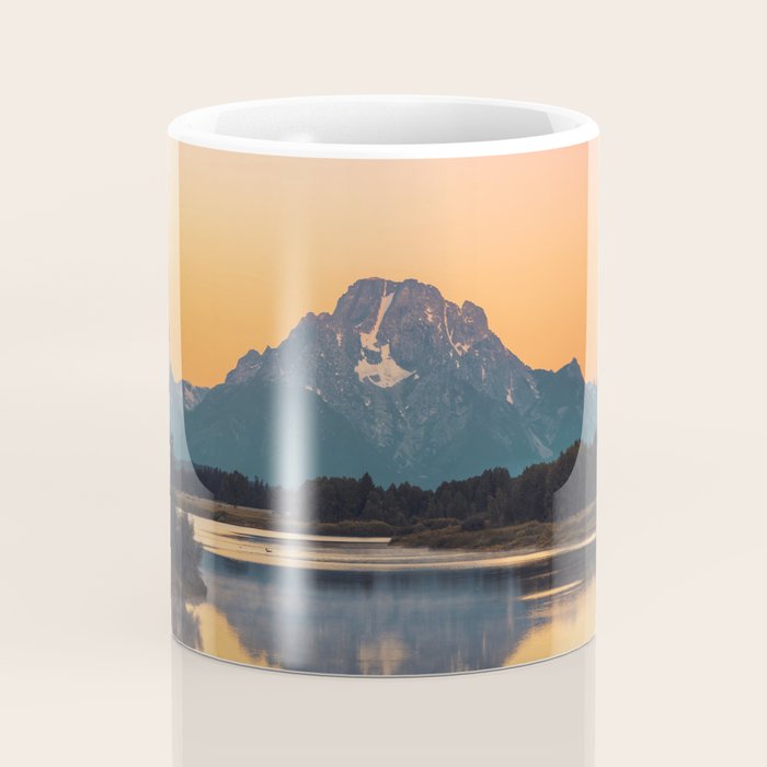 Sunrise In The Rockies - Grand Teton National Park Coffee Mug Gallery Image 4