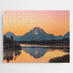 Sunrise In The Rockies - Grand Teton National Park Jigsaw Puzzle Gallery Image 1