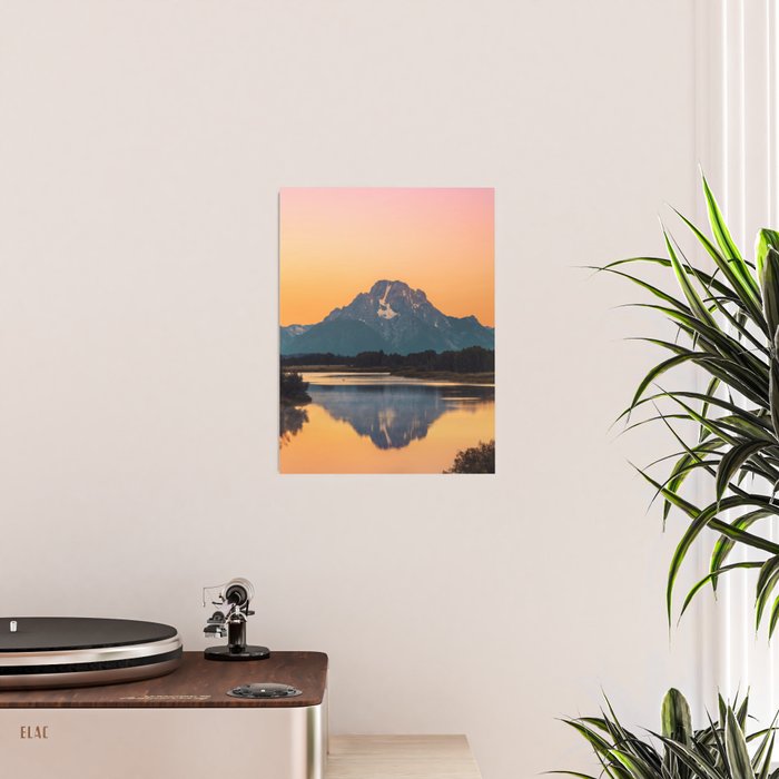 Sunrise In The Rockies - Grand Teton National Park Poster Gallery Image 2
