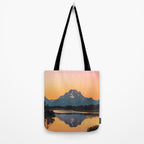 Sunrise In The Rockies - Grand Teton National Park Tote Bag Gallery Image 2