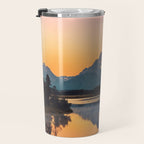 Sunrise In The Rockies - Grand Teton National Park Travel Mug Gallery Image 3