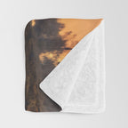 Sunrise In The Rockies - Grand Teton National Park Throw Blanket Gallery Image 3