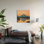 Sunrise In The Rockies - Grand Teton National Park Wood Wall Art Gallery Image 2