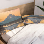 Sunrise In The Rockies - Grand Teton National Park Pillow Sham Gallery Image 2