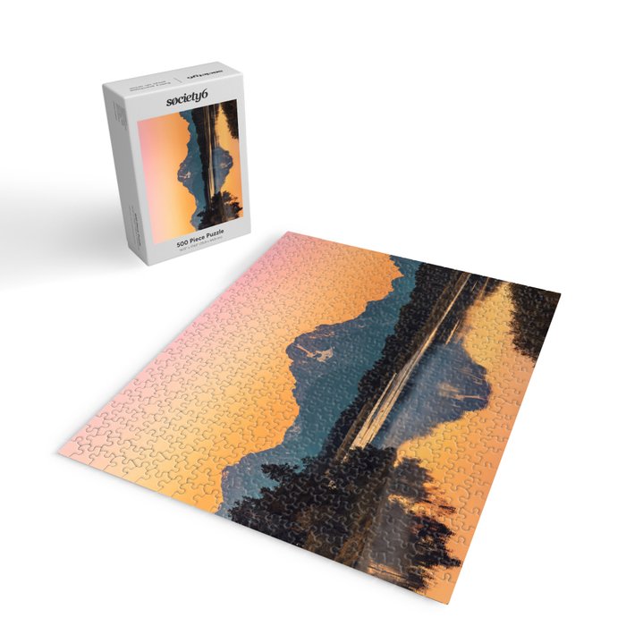 Sunrise In The Rockies - Grand Teton National Park Jigsaw Puzzle Gallery Image 2
