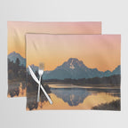 Sunrise In The Rockies - Grand Teton National Park Placemat Gallery Image 1