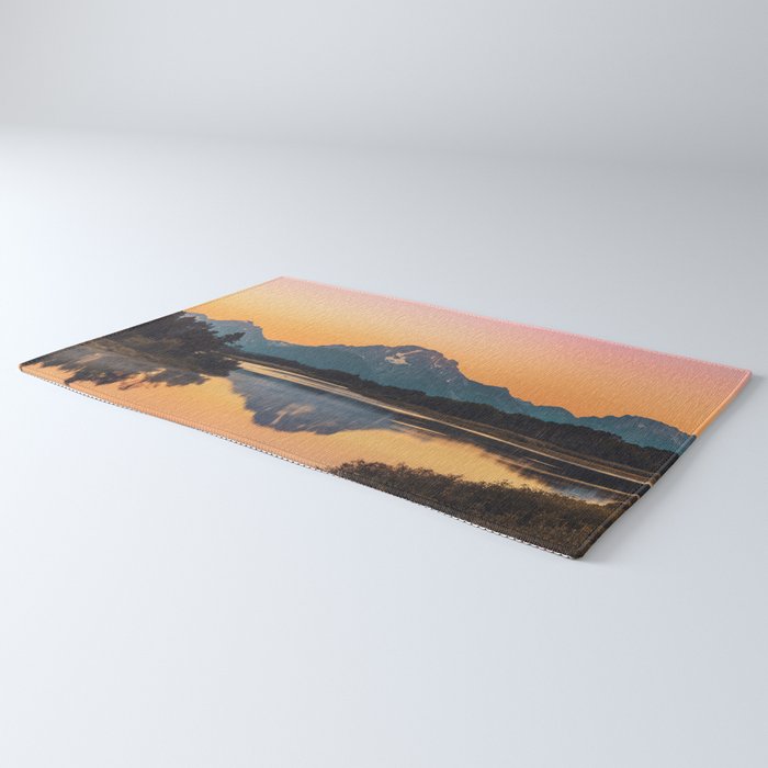 Sunrise In The Rockies - Grand Teton National Park Rug Gallery Image 3