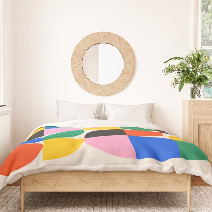 BAUHAUS 06: Exhibition 1923 | Mid Century Series  Duvet Cover Gallery Image 3