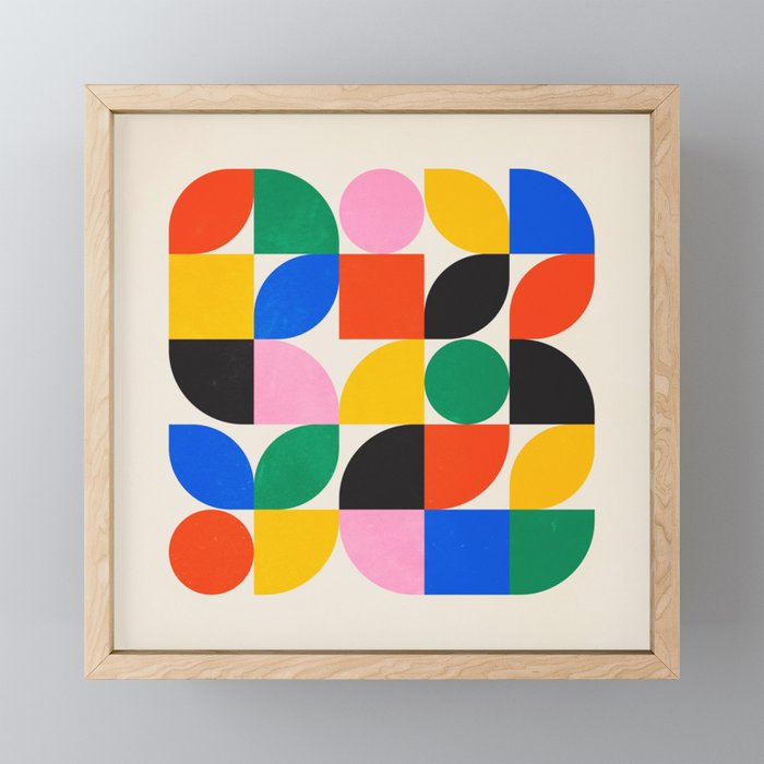 BAUHAUS 06: Exhibition 1923 | Mid Century Series  Mini Art Print Gallery Image 1