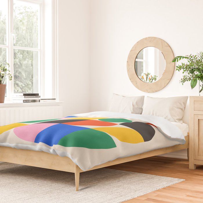 BAUHAUS 06: Exhibition 1923 | Mid Century Series  Duvet Cover Gallery Image 2