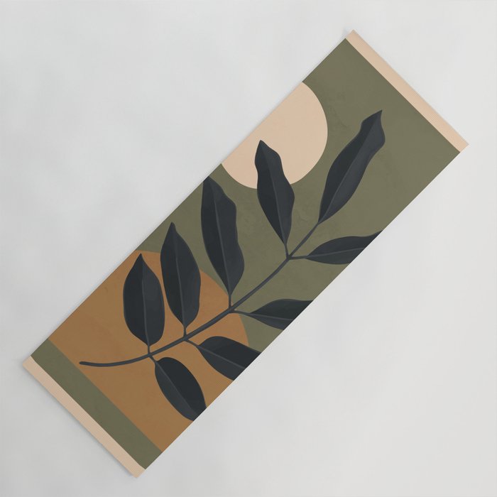 Abstract Art /Minimal Plant 40 Yoga Mat Gallery Image 1