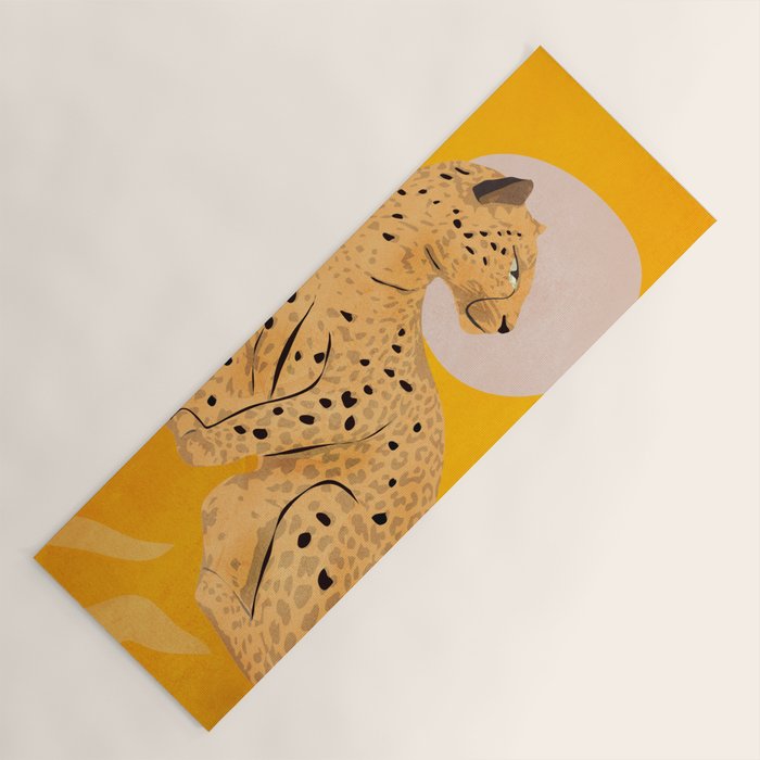 Leopard Yoga Mat Gallery Image 1