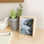 Waves Below Pines - Pacific Northwest Coast Wall Art Mini Art Print Gallery Image 2