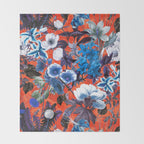 Romantic Garden IX Throw Blanket Gallery Image 2