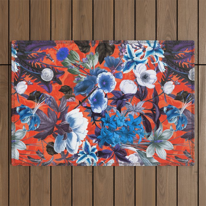 Romantic Garden IX Outdoor Rug Gallery Image 1