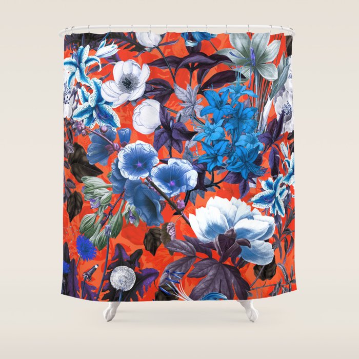 Romantic Garden IX Shower Curtain Gallery Image 1