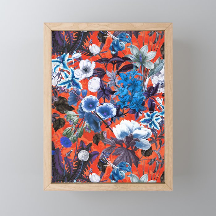 Romantic Garden IX Mini Art Print Gallery Image 1