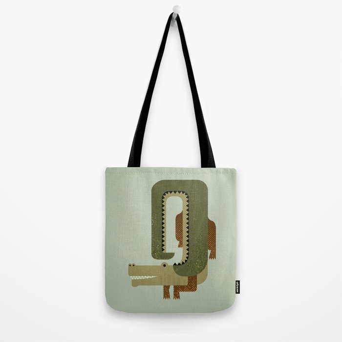 Whimsy Crocodile Tote Bag Gallery Image 2