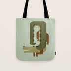 Whimsy Crocodile Tote Bag Gallery Image 1