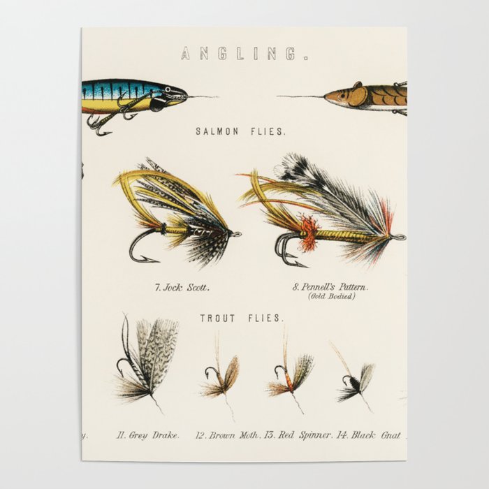 Angling Chart Poster Gallery Image 4