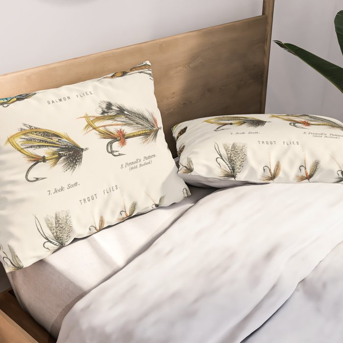 Angling Chart Pillow Sham Gallery Image 2