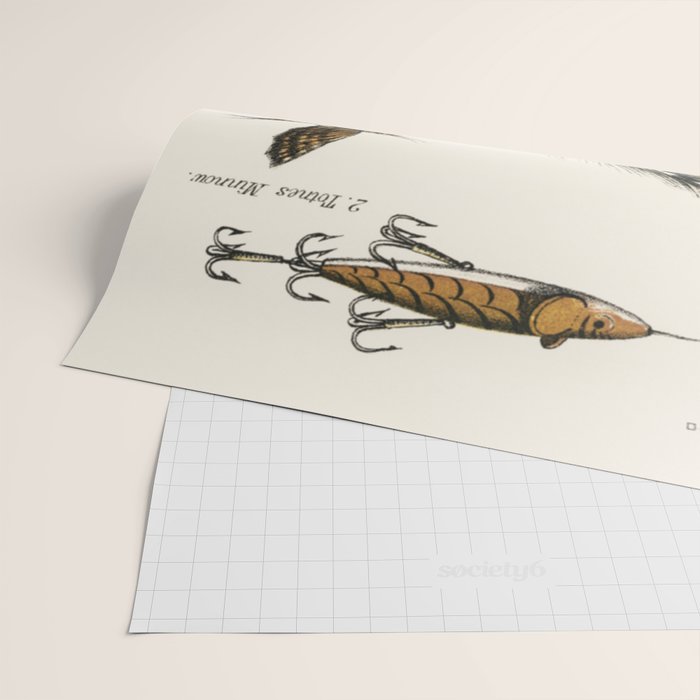 Angling Chart Wrapping Paper Gallery Image 2