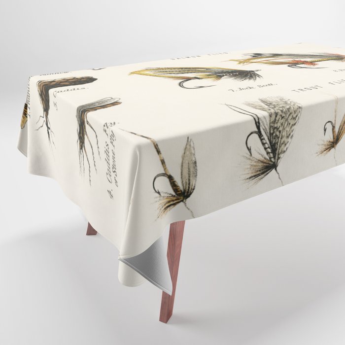 Angling Chart Tablecloth Gallery Image 1