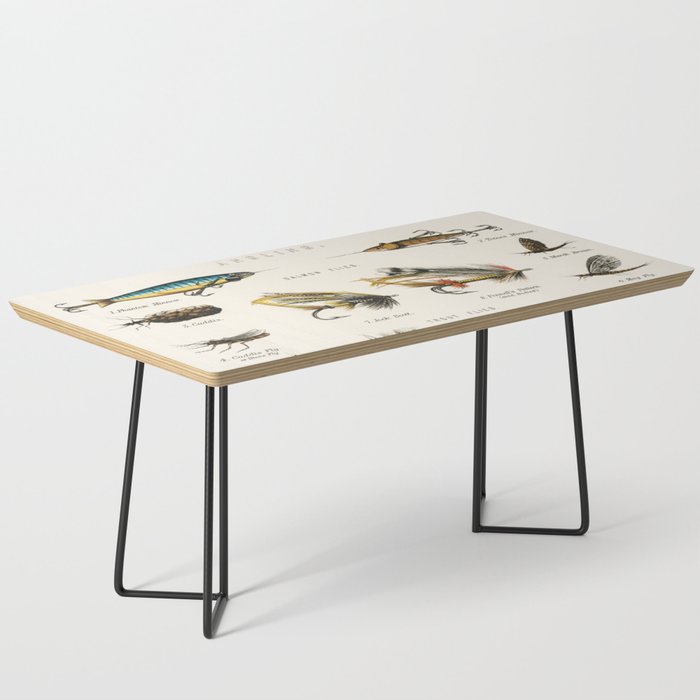 Angling Chart Coffee Table Gallery Image 1
