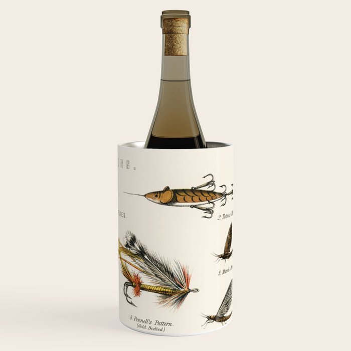 Angling Chart Wine Chiller Gallery Image 3